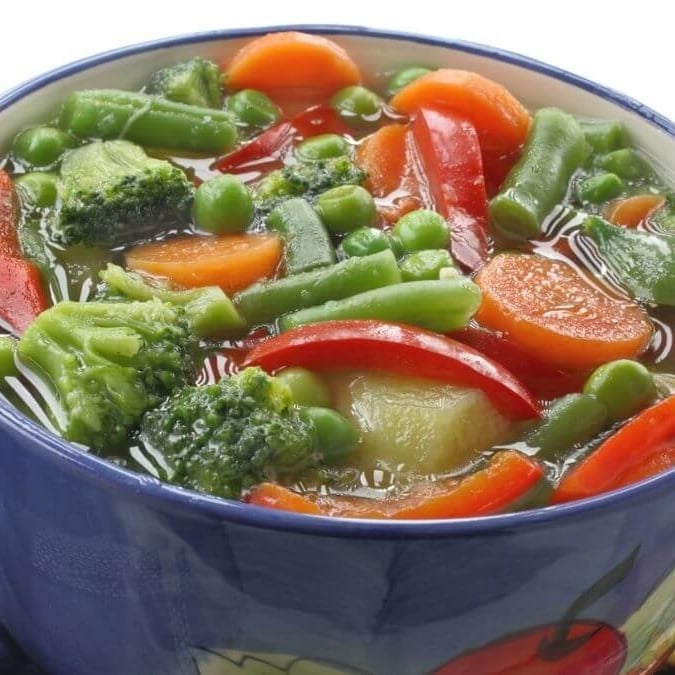 Photo of the Detoxifying vegetable soup – recipe of Detoxifying vegetable soup on DeliRec