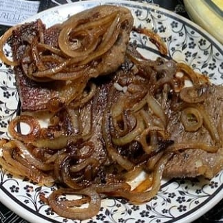 Photo of the Steak with onions – recipe of Steak with onions on DeliRec