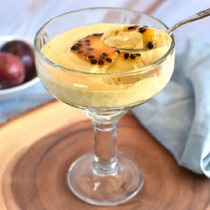 Photo of the light passion fruit mousse – recipe of light passion fruit mousse on DeliRec