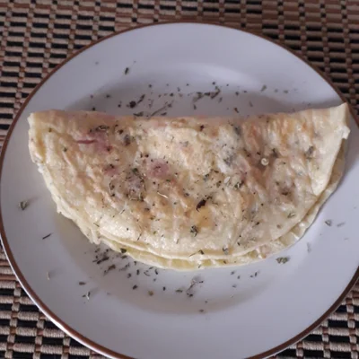 Recipe of Cheese crepe with ham on the DeliRec recipe website