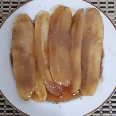Recipe of caramelized banana on the DeliRec recipe website