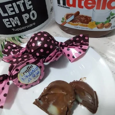 Recipe of Nest Milk Truffle with Nutella on the DeliRec recipe website