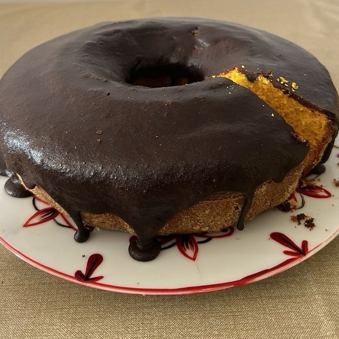 Foto della torta di carote - ricetta di torta di carote nel DeliRec