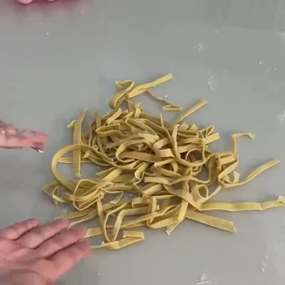 Recipe of fresh pasta on the DeliRec recipe website
