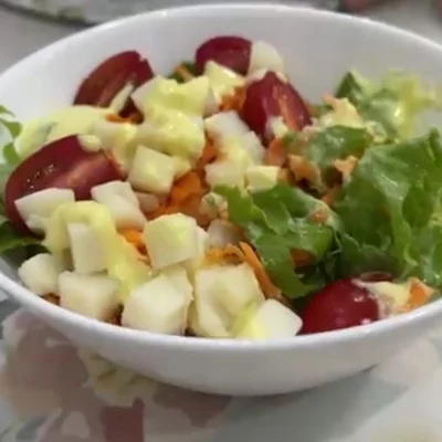 Recipe of palm heart salad on the DeliRec recipe website