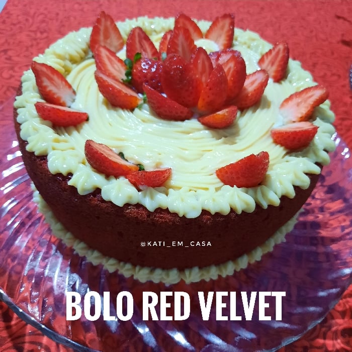 Foto da Bolo Red velvet - receita de Bolo Red velvet no DeliRec