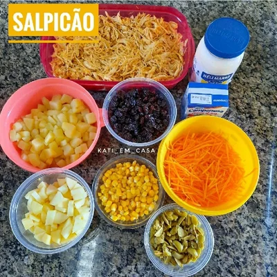 Recipe of salpicão on the DeliRec recipe website