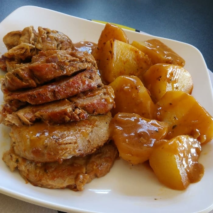 Foto da Lombo com batata  - receita de Lombo com batata  no DeliRec