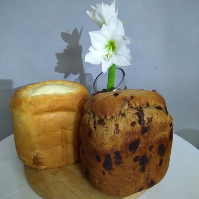Foto da Pão caseiro com chocolate na panificadora - receita de Pão caseiro com chocolate na panificadora no DeliRec