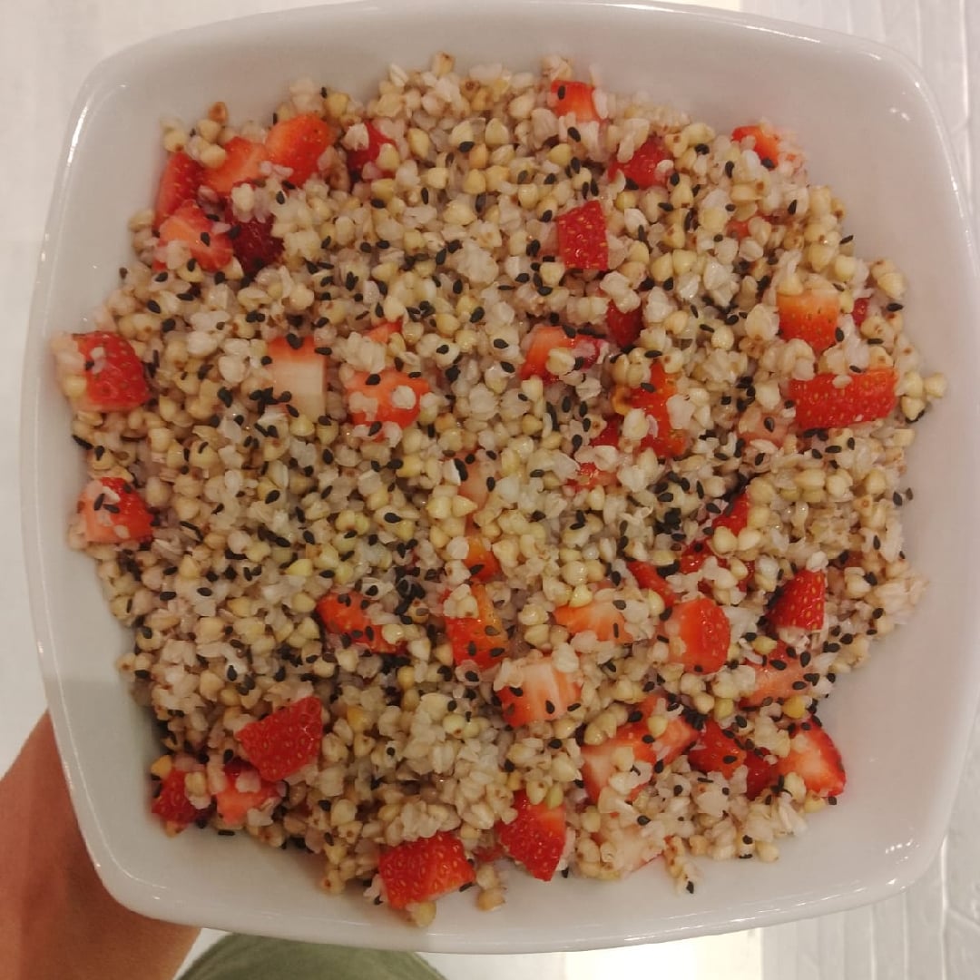 Photo of the Wheat grain strawberry salad – recipe of Wheat grain strawberry salad on DeliRec