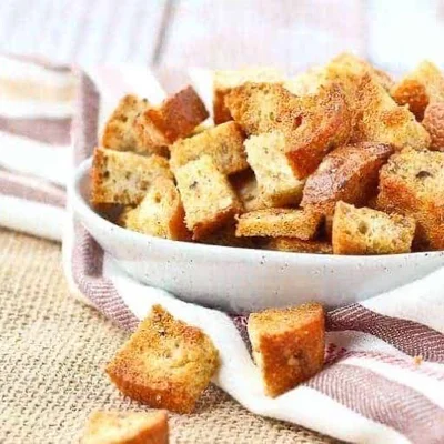 Recipe of Frying pan croutons on the DeliRec recipe website