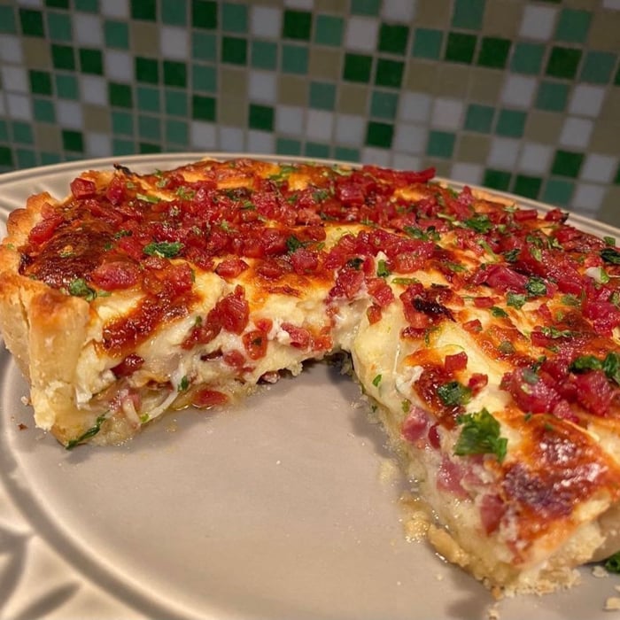 Photo of the Pepperoni and Cheese Quiche – recipe of Pepperoni and Cheese Quiche on DeliRec