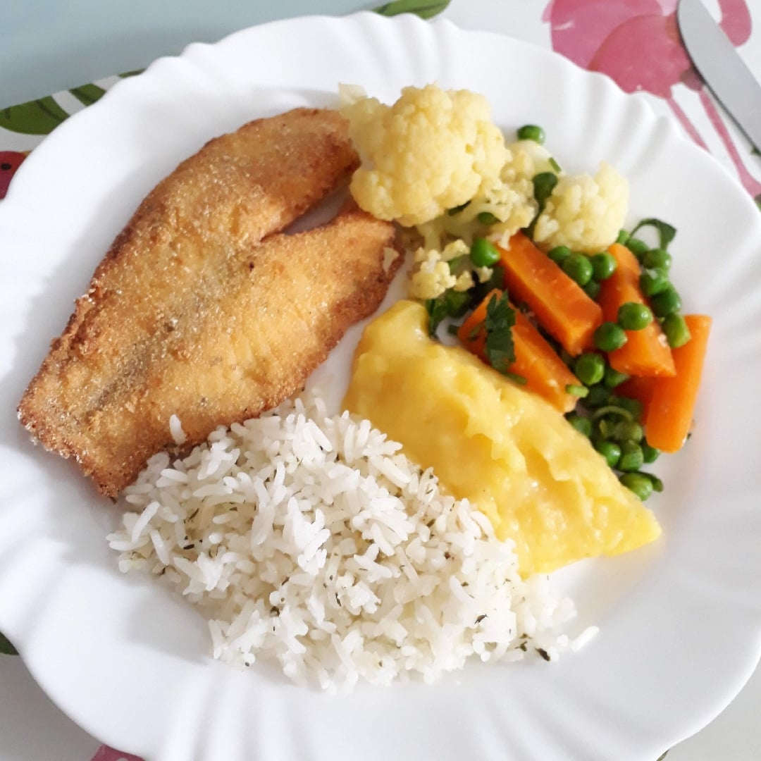 Photo of the Tilapia fillet with cassava puree – recipe of Tilapia fillet with cassava puree on DeliRec