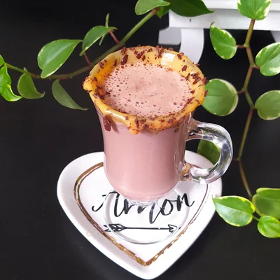 Recipe of Creamy hot chocolate on the DeliRec recipe website
