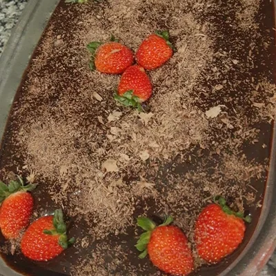 Recipe of Strawberry delight with chocolate on the DeliRec recipe website