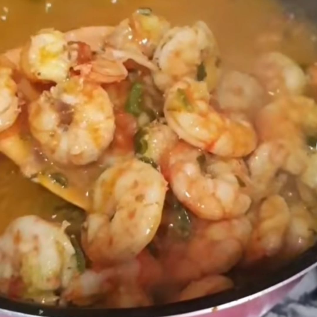 Photo of the Cooked shrimp seasoned with homemade sauce – recipe of Cooked shrimp seasoned with homemade sauce on DeliRec