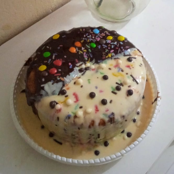 Photo of the Volcano nino and chocolate cake – recipe of Volcano nino and chocolate cake on DeliRec