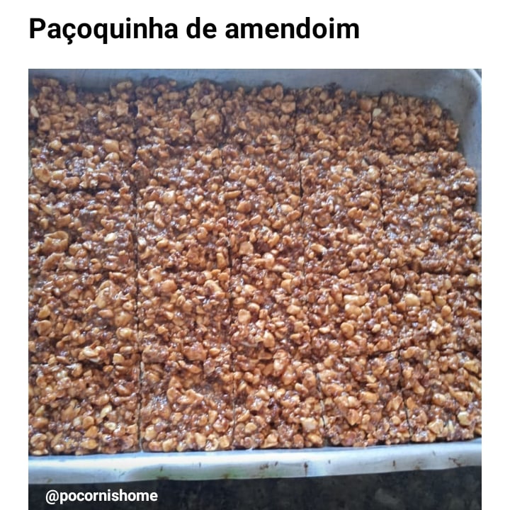 Foto da Paçoquinha de amendoim  - receita de Paçoquinha de amendoim  no DeliRec