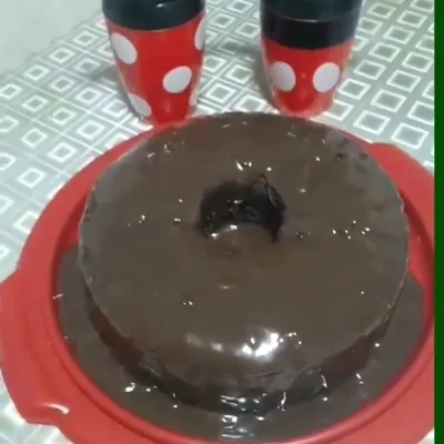 Recipe of fluffy chocolate cake on the DeliRec recipe website