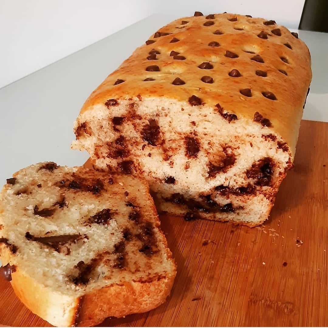 Photo of the chocolate chip bread – recipe of chocolate chip bread on DeliRec