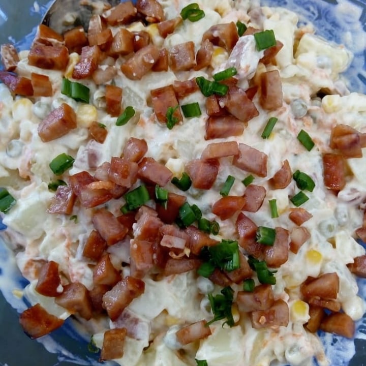 Photo of the Potato with mayonnaise and bacon – recipe of Potato with mayonnaise and bacon on DeliRec