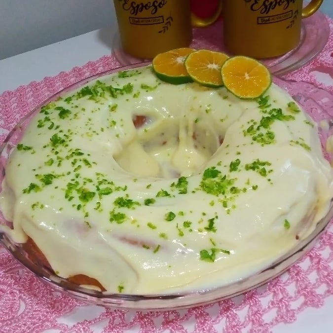 Photo of the Lemon cake with icing – recipe of Lemon cake with icing on DeliRec