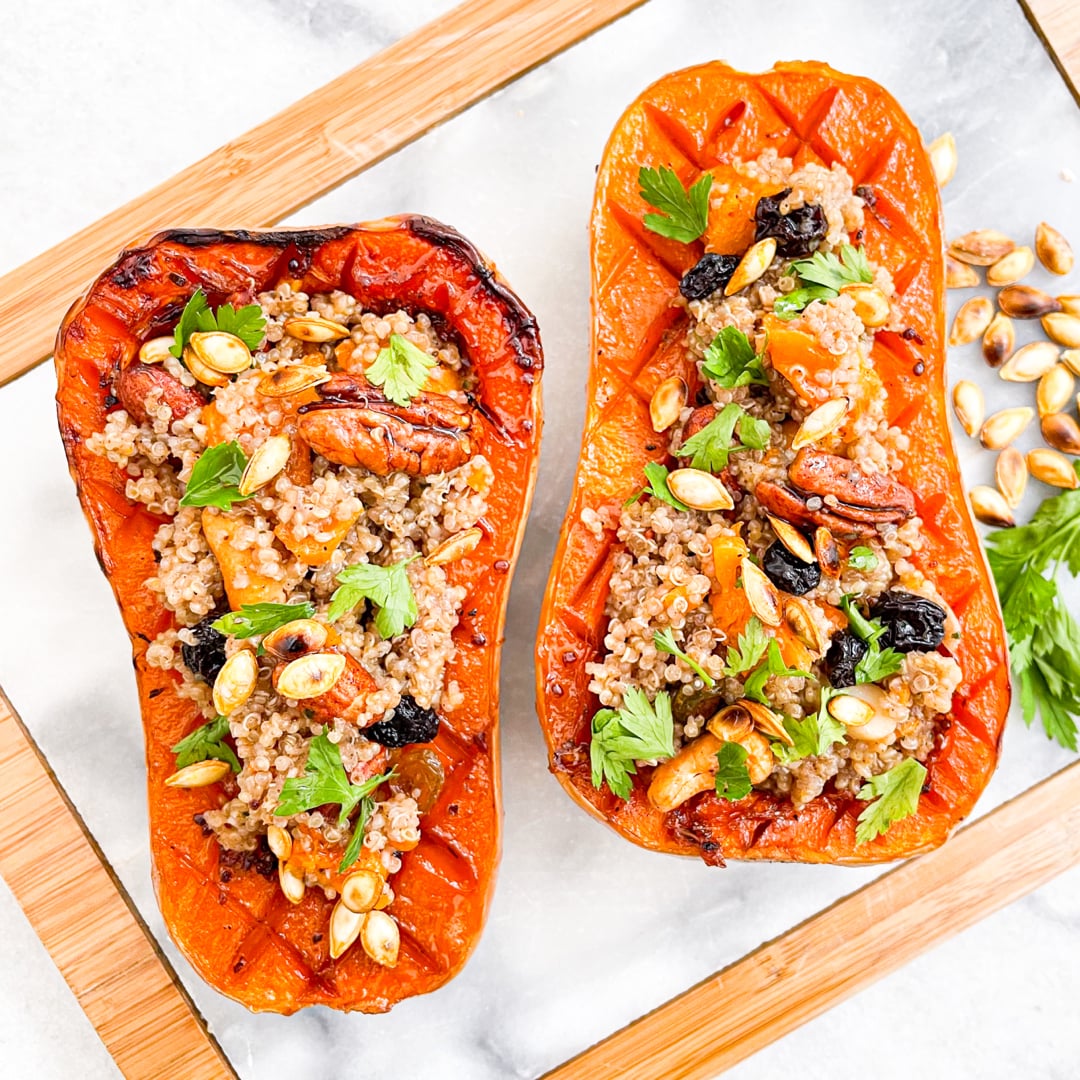 Photo of the Pumpkin with quinoa and caramelized nuts – recipe of Pumpkin with quinoa and caramelized nuts on DeliRec