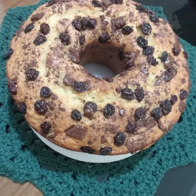 Recipe of raisin cake on the DeliRec recipe website