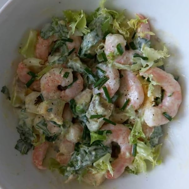 Photo of the Shrimp Salad with Avocado and Mayonnaise – recipe of Shrimp Salad with Avocado and Mayonnaise on DeliRec