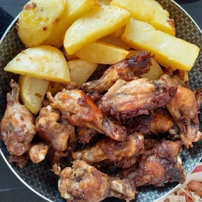 Recipe of Fried wing drumstick on the DeliRec recipe website