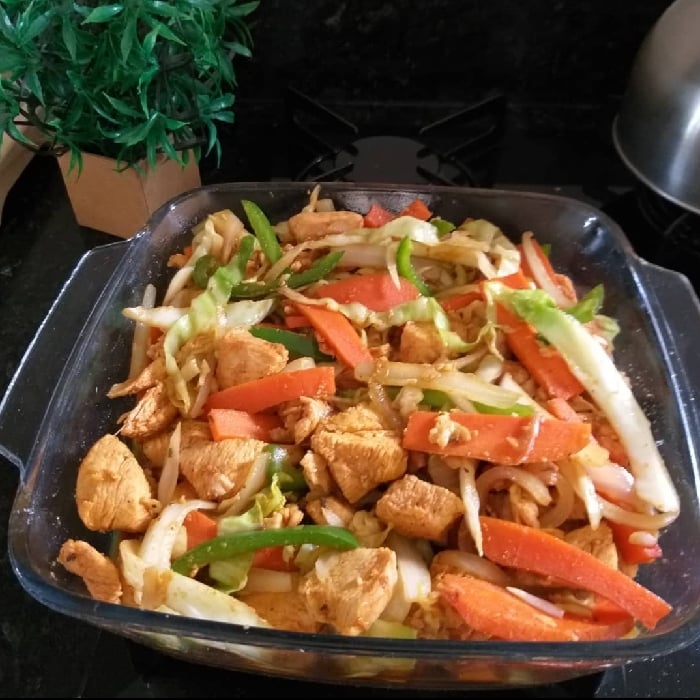 Photo of the chess chicken – recipe of chess chicken on DeliRec