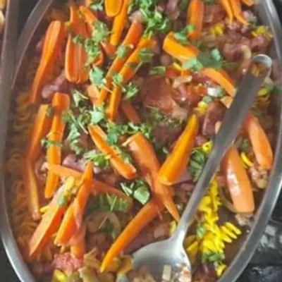 Recipe of Carrot Salad with Coriander on the DeliRec recipe website