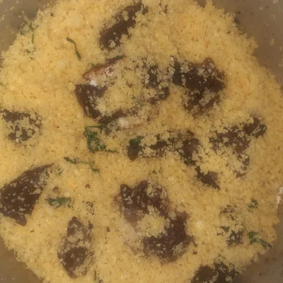 Recipe of seasoned couscous on the DeliRec recipe website