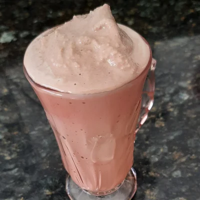 Recipe of homemade milkshake on the DeliRec recipe website