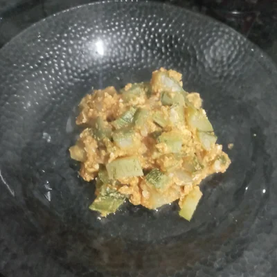 Recipe of zucchini with egg on the DeliRec recipe website