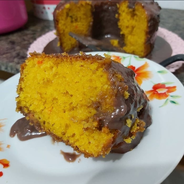 Photo of the Carrot Cake 🥕 with Chocolate 🍫 – recipe of Carrot Cake 🥕 with Chocolate 🍫 on DeliRec