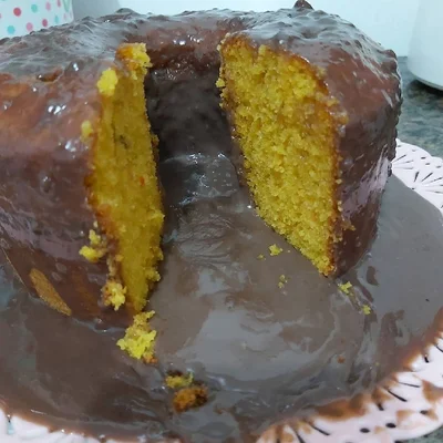 Recipe of Carrot Cake 🥕 with Chocolate 🍫 on the DeliRec recipe website