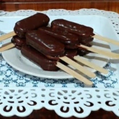 Photo of the Alfajor on a stick – recipe of Alfajor on a stick on DeliRec