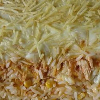 Recipe of plain oven rice on the DeliRec recipe website