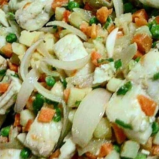 Photo of the salad with chicken – recipe of salad with chicken on DeliRec