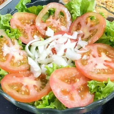 Recipe of Simple salad on the DeliRec recipe website
