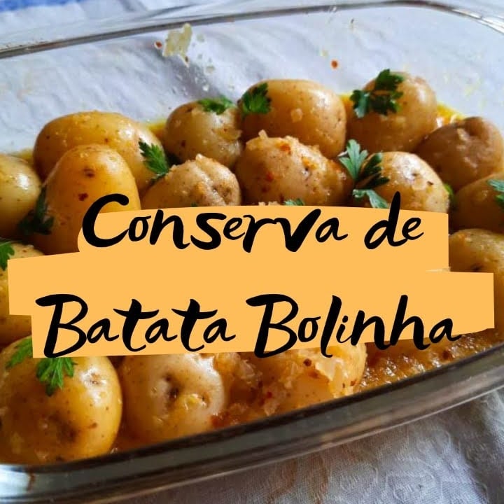 Foto da Conserva de batata bolinha - receita de Conserva de batata bolinha no DeliRec
