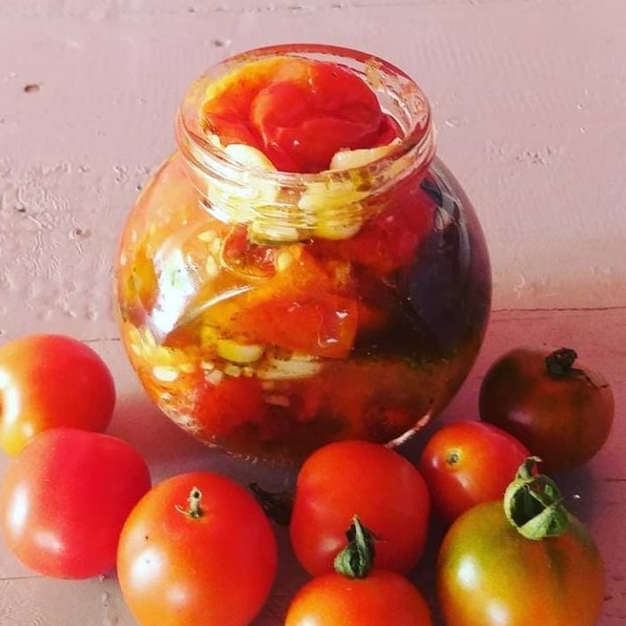 Foto da tomates confites - receita de tomates confites no DeliRec