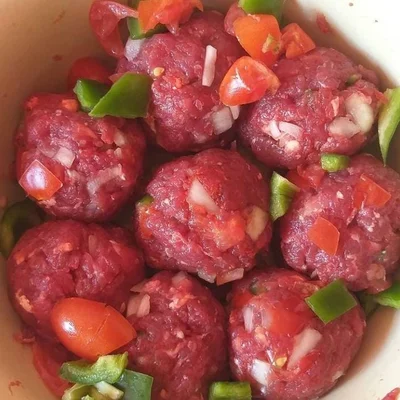 Recipe of homemade meatballs on the DeliRec recipe website