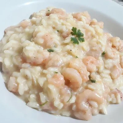 Recipe of Shrimp risotto. on the DeliRec recipe website