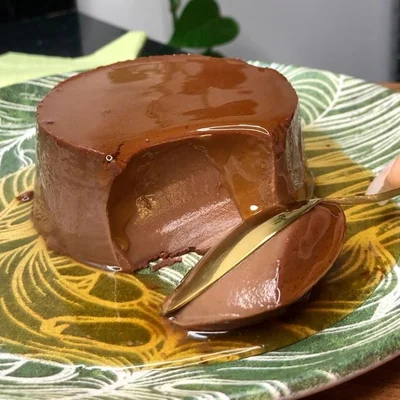 Recipe of perfect chocolate pudding on the DeliRec recipe website
