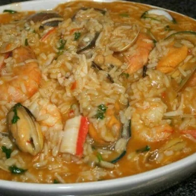 Recipe of Seafood rice on the DeliRec recipe website