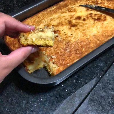 Recipe of Cornmeal creamy cake on the DeliRec recipe website