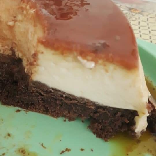 Photo of the CHOCOFLAN (Brownie and Flan Mix) – recipe of CHOCOFLAN (Brownie and Flan Mix) on DeliRec