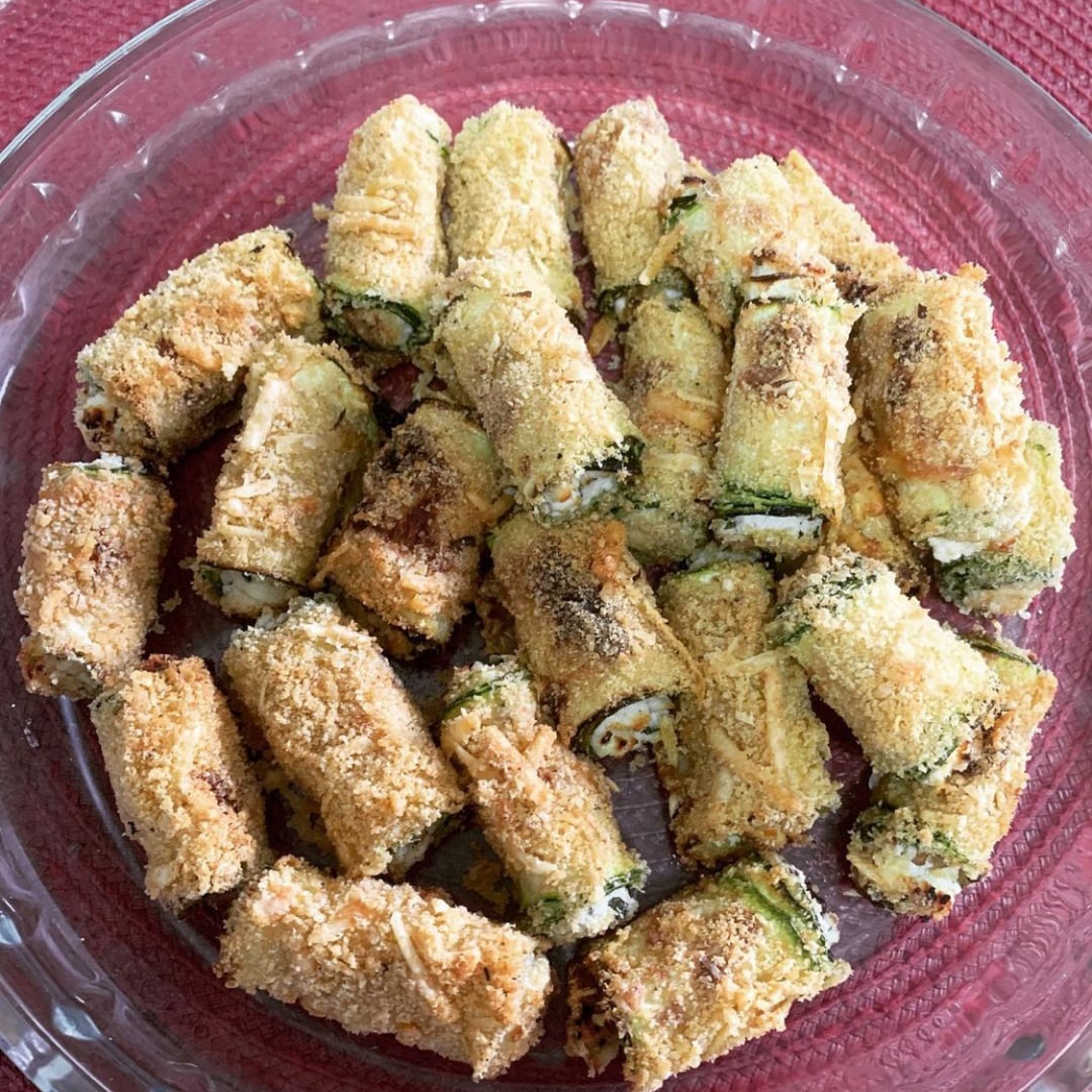 Photo of the Zucchini Rolls in the AIRFRYER – recipe of Zucchini Rolls in the AIRFRYER on DeliRec